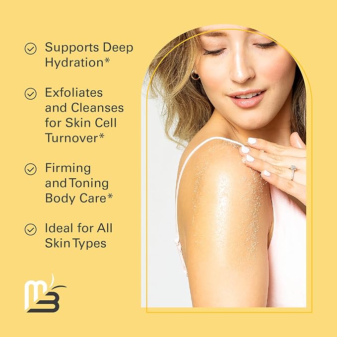 Anti-Cellulite Body Scrub for Skin Tightening, Moisturizing & Smoothing - Image 2