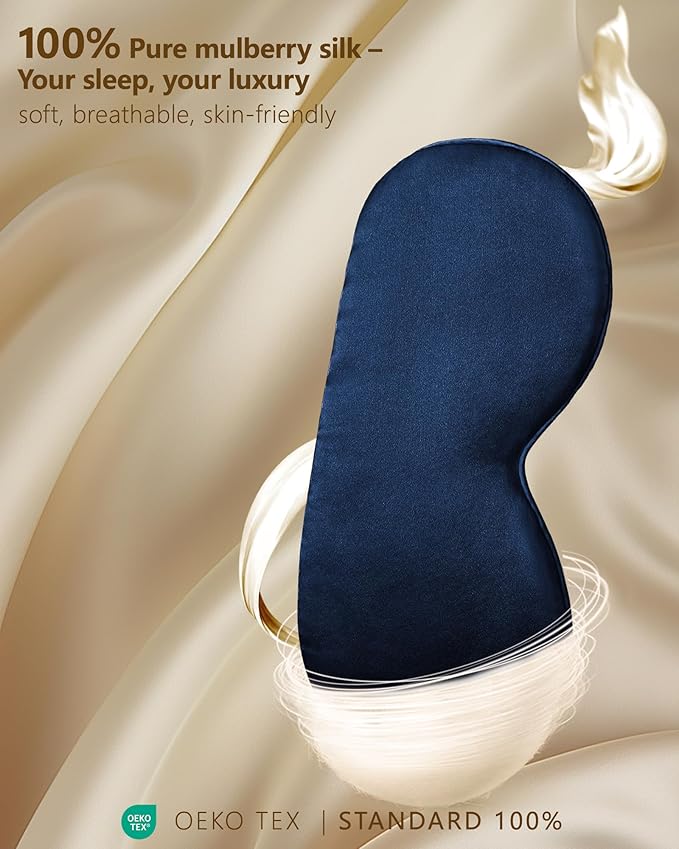 Silk Eye Mask for Sleeping - Image 2