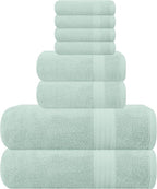 GLAMBURG Ultra Soft 8-Piece Towel Set by GLAMBURG