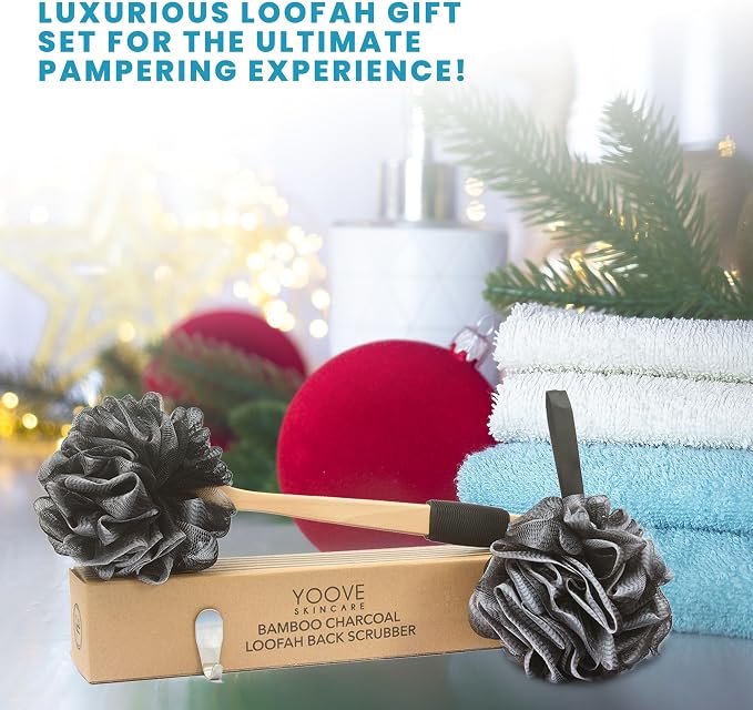 Bamboo Charcoal Infused Back Scrubber - Image 8