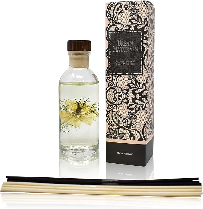 Urban Naturals Tobacco & Vanilla Reed Diffuser Scented Sticks Set | Tobacco Leaf - Image 2