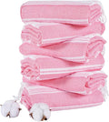 Genovega 6 Packs Oversized Turkish Beach Towels Set Bulk 74"x38" Extra Large by genovega