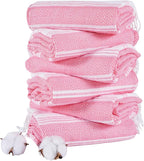 Genovega 6 Packs Oversized Turkish Beach Towels Set Bulk 74"x38" Extra Large by genovega