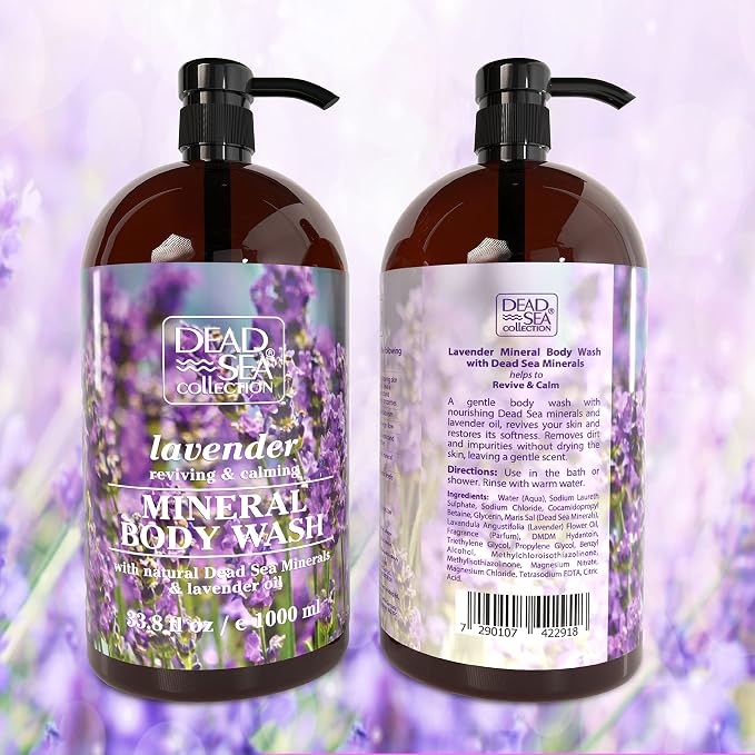 Dead Sea Collection Lavender Body Wash - Image 7