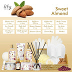 Mother's Day Gift Basket 17Piece Honey Almond Spa Gift Basket - Image 3