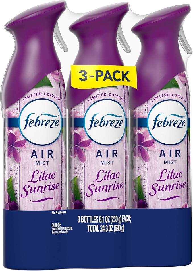 Febreze Air Mist, Air Freshener Spray, Odor Fighting Room Spray, Deodorizer - Image 11