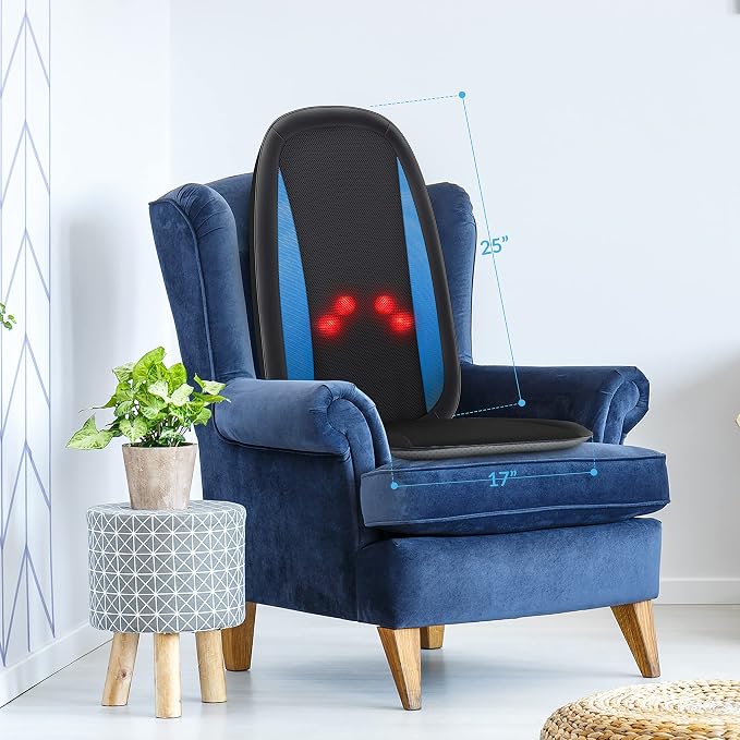 COMFIER Back Massager with Heat, Deep Tissue Kneading Massage Seat Cushion - Image 8