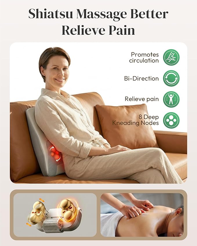 Heycool Shiatsu Back and Neck Massager - Image 3