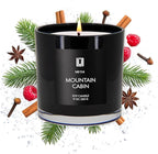 Lulu Candles | Mountain Cabin | Smells Like Outdoors & Pine | Luxury Scented - Image 2