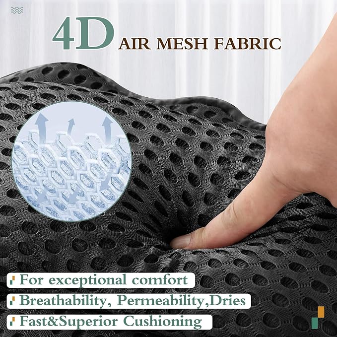 Bath Pillow RUVINCE Ergonomic Luxury Bathtub Pillow - Image 4