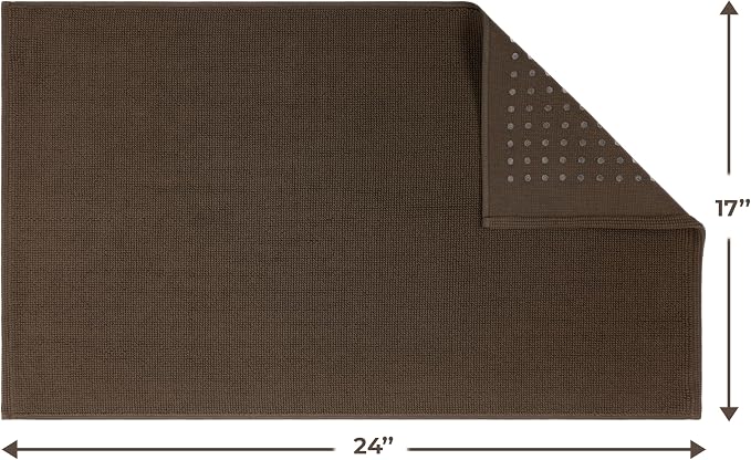 Cotton Paradise 100% Cotton Non Slip Bath Mats - Image 3
