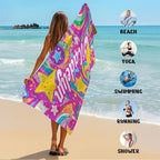 JML Custom Beach Towel with Name, Personalized Microfiber Beach Towel with Name - Image 6