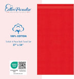 Cotton Paradise 4 Piece Turkish Bath Towels - Image 4