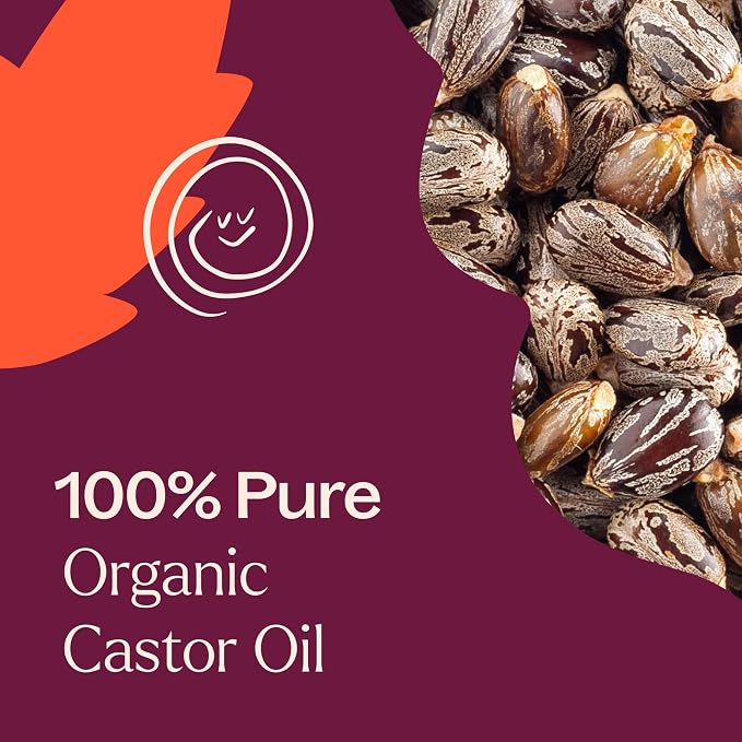 Plant Therapy Organic Castor Oil Roll On 30 mL Convenient Mess-Free Body Oil - Image 7