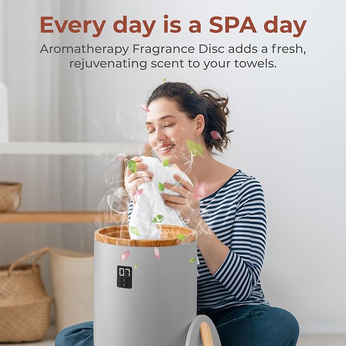 SereneLife Towel Warmers Bucket, - Image 3