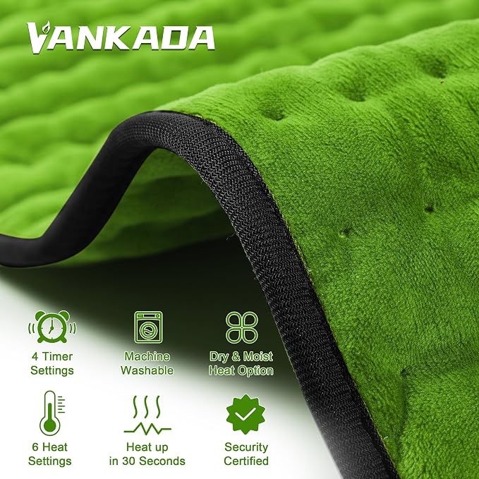 Deepsoon Heating Pad, Electric Heating Pads - Image 5