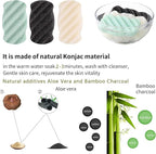 3 Pcs Natural Konjac Facial Sponges - Image 7