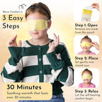GlamBaby Warmy Winks Self-Heating Eye Mask - Image 4