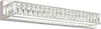 ZUZITO Modern Bathroom Light Fixtures Over Mirror 30 inch Crystal Chrome LED by HOME