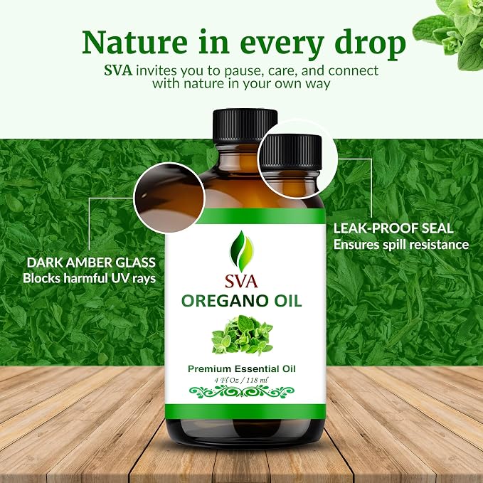 SVA Oregano Essential Oil – 4 Fl Oz – 100% Natural Oregano Oil - Image 8