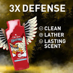 Old Spice Cleansing Body Wash for Men, 3X Defense, 24/7 Shower Fresh - Image 2