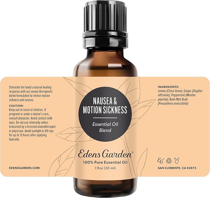 Edens Garden Nausea & Motion Sickness Essential Oil Blend- 100% Pure Premium - Image 9