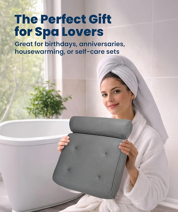 Everlasting Comfort Luxury Bath Pillows - Image 7