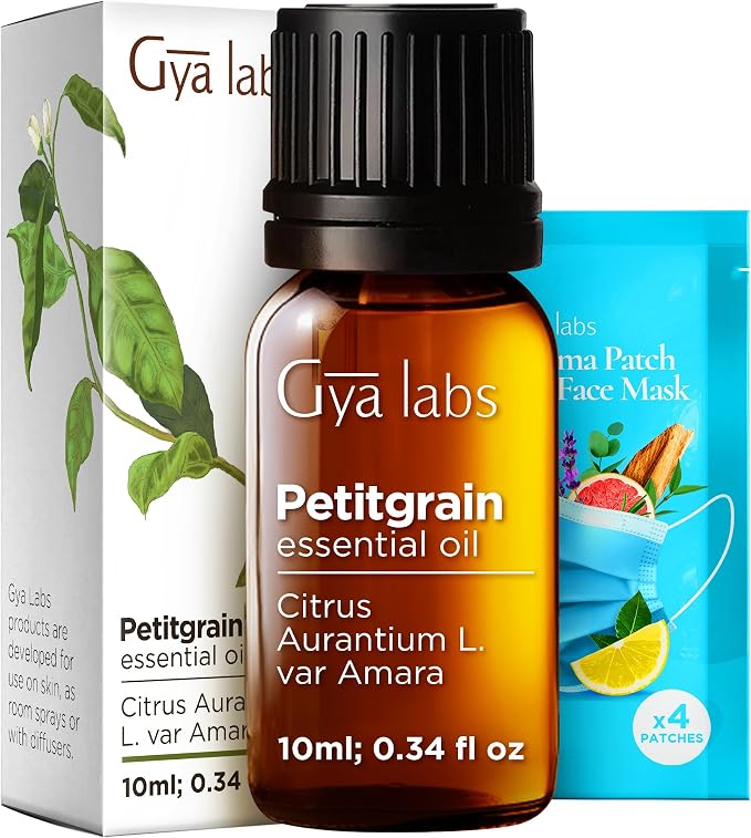 100% Pure Petitgrain Essential Oil by GyaLabs