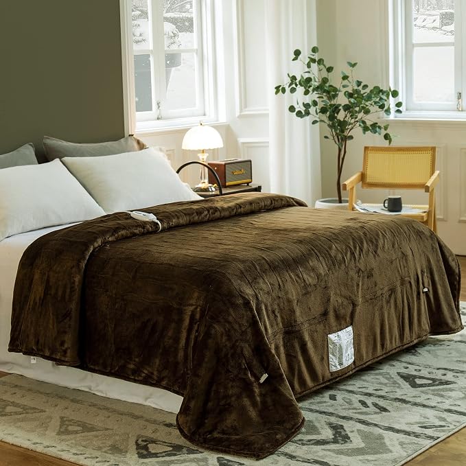 JET'S HOME Heated Blanket Full 72"x84" by Jetshome