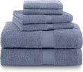 Martex 6-Piece 100% Ringspun Cotton Towel Set | Quick Dry | Super Absorbent & by Martex