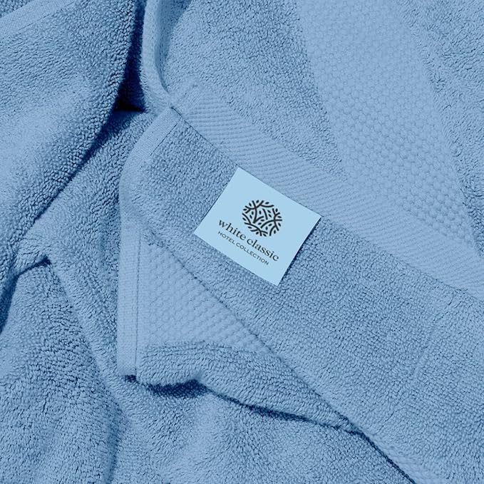 White Classic Luxury Soft Bath Sheet Towels - Image 5