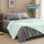 Bare Home Fleece Blanket - Image 8