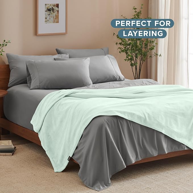 Bare Home Fleece Blanket - Image 8