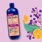 Dr Teal's Kids 3-in-1 Bubble Bath, Body Wash & Shampoo, Boost & Renew Elderberry - Image 2