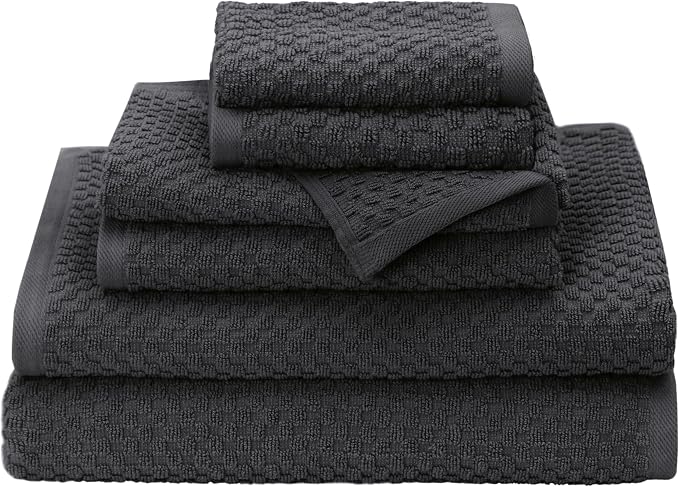 COTTON CRAFT Waffle 6 Piece Towel Set by COTTONCRAFT