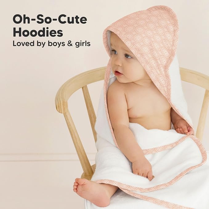 KeaBabies Hooded Baby Towel for Newborn - Image 7