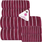 CASA COPENHAGEN Ecstatic 6Pcs 100% Egyptian Cotton Large Designer Towels Gift by CASACOPENHAGEN