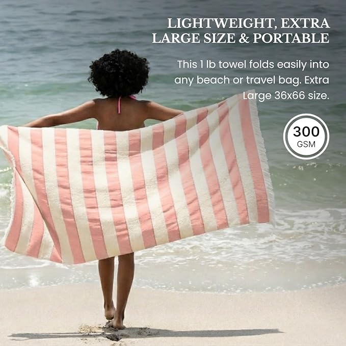 Lightweight Turkish Beach Towel - Image 2