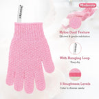 Evridwear Exfoliating Glove Shower Gloves Exfoliate Dead Skin - Image 2