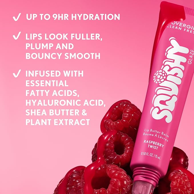 COVERGIRL Clean Fresh Squishy Glaze™ Lip Butter Balm, Non-Sticky, - Image 3