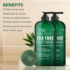 Botanic Hearth Tea Tree Body Wash 2Pack, - Image 3