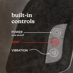 HoMedics Heating Pad, Duel Intensity Vibrating Heated Neck & Shoulder Massage - Image 6