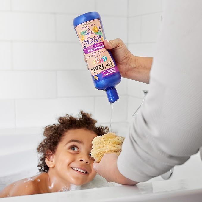 Dr Teal's Kids 3-in-1 Elderberry Bath: Bubble Bath, Body Wash & Shampoo - Image 10