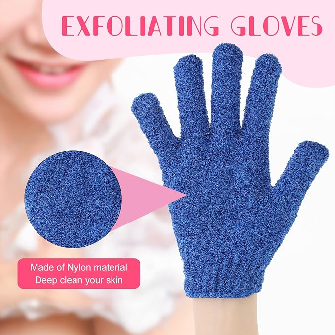Tegeme 50 Pcs Exfoliating Gloves - Image 6