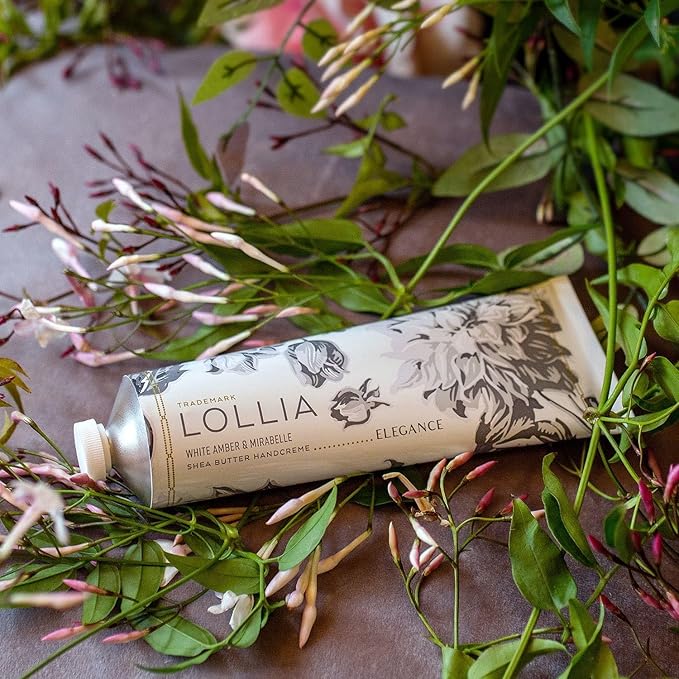 LOLLIA Elegance Handcreme, 4 oz. – White Amber & Mirabelle – Scented Hand Cream - Image 6