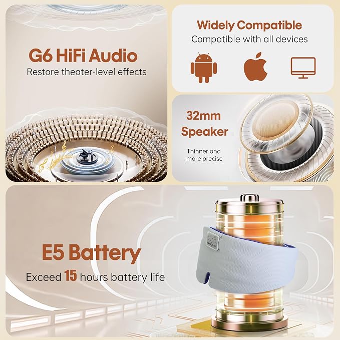 MUSICOZY Ice Silk Sleep Headphones - Image 5