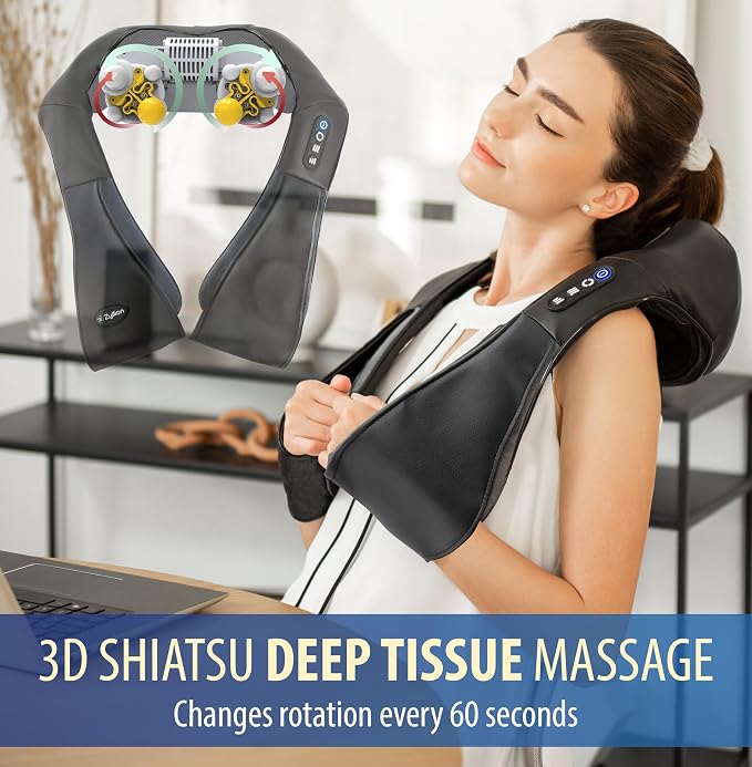 Zyllion Shiatsu Neck and Back Massager - Image 4