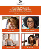 Essence Wearable Aromatherapy Nasal Diffuser – Orange Essential Oil Nose Ring - Image 4
