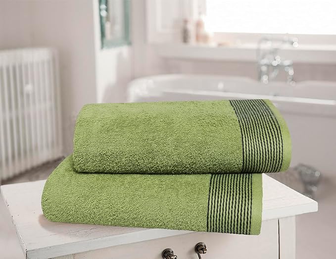 Belizzi Home Ultra Soft 2 Pack Oversized Bath Towel Set 28x55 inches, 100% - Image 2