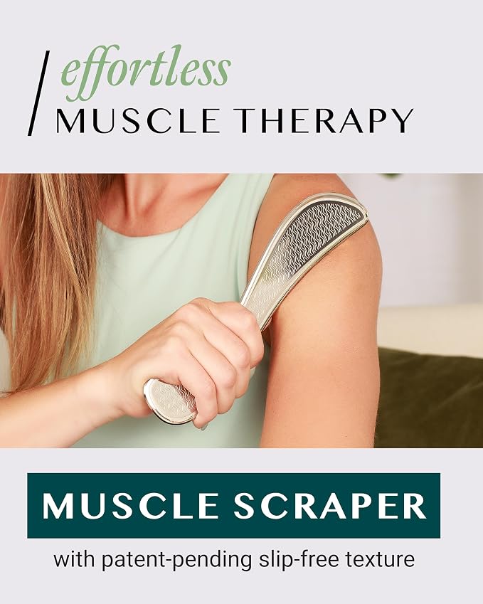 Muscle Scraper Tool with Patented Non-Slip Grip – Family-Owned Brand - Image 6